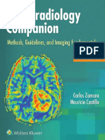 Neuroradiology Companion Methods Guidelines and Imaging Fundamentals Zamor PDF