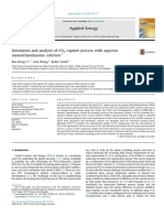 Bao Hong Li-Simulation and Analysis of CO2 Capture Process With Aqueous PDF