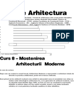 Curs de Arhitectura 8 - Mostenirea Arhitecturii Moderne