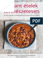 Instant Ételek Termeszetesen - Etelerzes - Onlone - Fozoiskola PDF