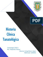 Historia Clinica Tanatológica