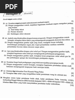 Macroeconomic Section B 4