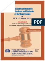 Moot Court Competition For Members and Students of Northern Region