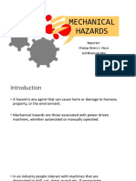 Mechanical Hazards and Safety