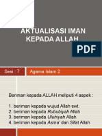 IMAN Kepada ALLAH