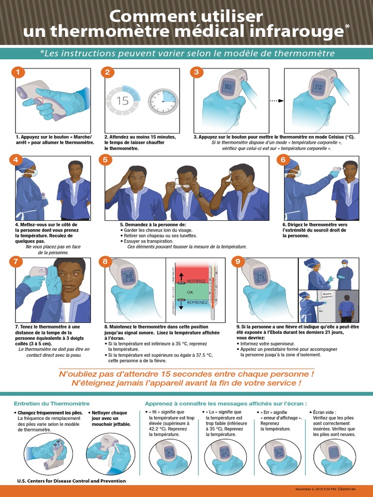 How To Use An Infrared Thermometer PDF PDF Thermomètre Température
