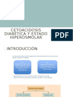 Cetoacidosis Diabética y Estado Hiperosmolar
