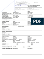 Microwave Path Data Sheet: NW Area (3) (Calc. 36)