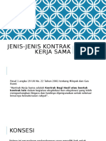 Jenis-Jenis Kontrak Kerja Sama