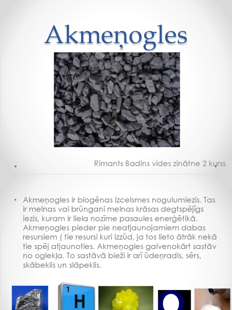 Akmeņogles | PDF