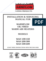 Warm Air Heater Manual