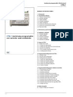 ChintControl CTRL1 Guia Programacion Instalacion