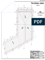 Plan Invelitoare - Existent: Scara 1:50