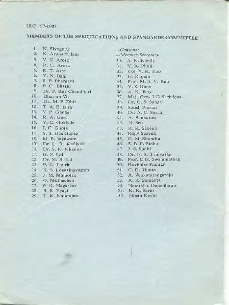 Irc 97 1987 PDF | PDF