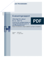 Evalueringsrapport - Talegenkendelse