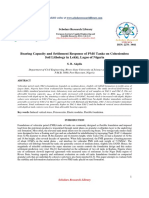 11bearing Capacity and Settlement Response of Pms Tanks On Cohesionlesssoil Lithology in Lekki Lagos of Nigeria PDF