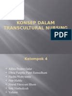 Kelompok 4 Konsep Dalam Transcultural Nursing