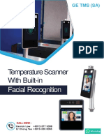 Temperature Scanner With Built-in Facial Recognition