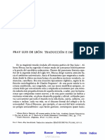 Elias Rivers. Fray Luis de León - Traducción e Imitación, 1985 PDF