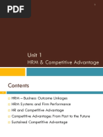 Unit 1 Competitve Advantage