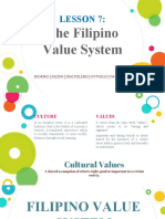 The Filipino Value System PDF