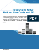 Huawei Cloudengine 12800 Platform Line Cards and Sfu: Datasheet