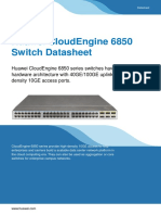 CloudEngine 6850 Series Data Center Switches Data Sheet - 2