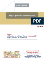 Reglas Generales de Acentuación