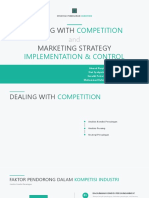 Strategi Pemasaran Lanjutan-Dealing Competition & Marketing Implementation