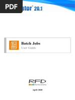 Batch Jobs: User Guide