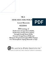 TR-4/2011 Hdb/Hds/Sdb/Pdb/Mrs Listed Materials PPI Listing of