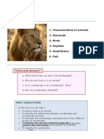 Ud 8 Vertebrates PDF