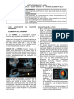 Documento y Actividad 3. La Tierra