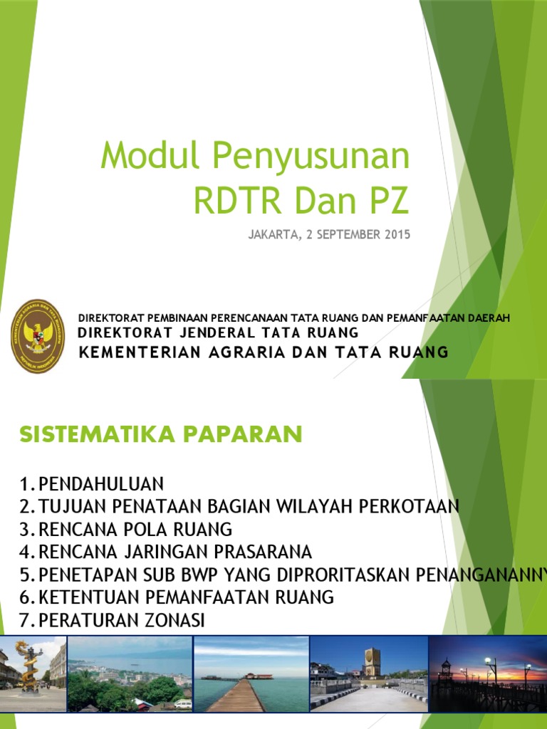 01-Penyusunan RDTR | PDF | Komputer
