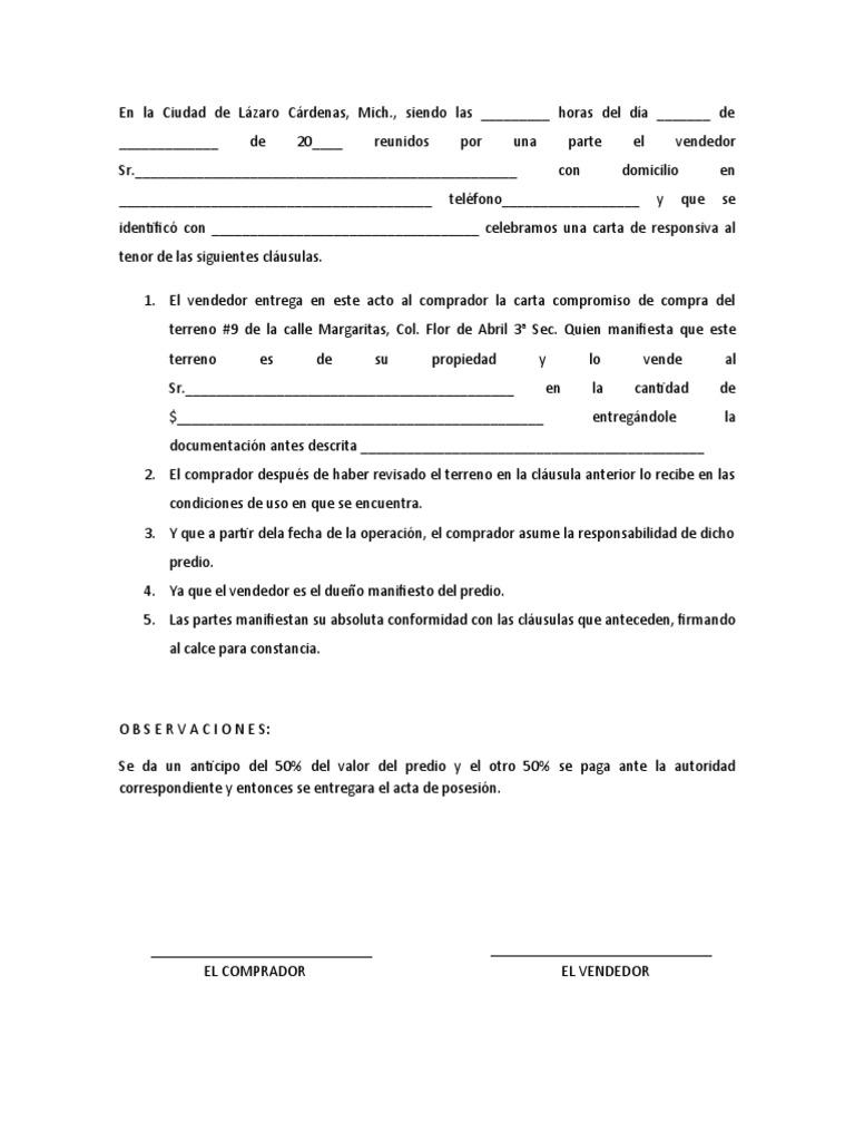 VENTA DE TERRENO