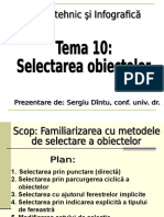 Selectarea obiectelor !!!!!!