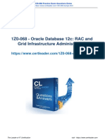 1Z0-068 - Oracle Database 12c: RAC and Grid Infrastructure Administration