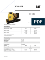 Diesel Generator Set: Output Ratings