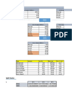 Ejercicio Split Factor - 27 Diciembre 2018