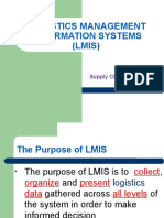 Logistics Management Information Systems (LMIS)