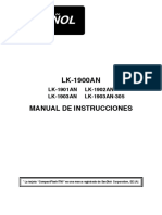 LK-1900AN Instruction - Es PDF