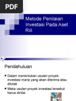 Download Metode Penilaian Investasi Pada Aset Riil by dwe3m3 SN46091835 doc pdf