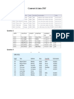 Convert to 3NF Database Normal Form