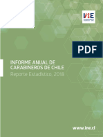 Informe Anual Carabineros de Chile - 2018 PDF