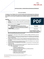 Free COVID-19 Protection and PA Insurance Terms and Conditions PDF