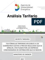 Analisis Tarifario