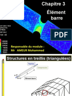 Chapitre 3 Element Barre