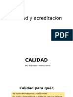 Calidad y Acreditacion