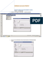 Pasos para Crear Un Calculo Profat 2020