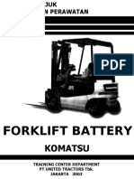 COVER fORKLIFT Battery